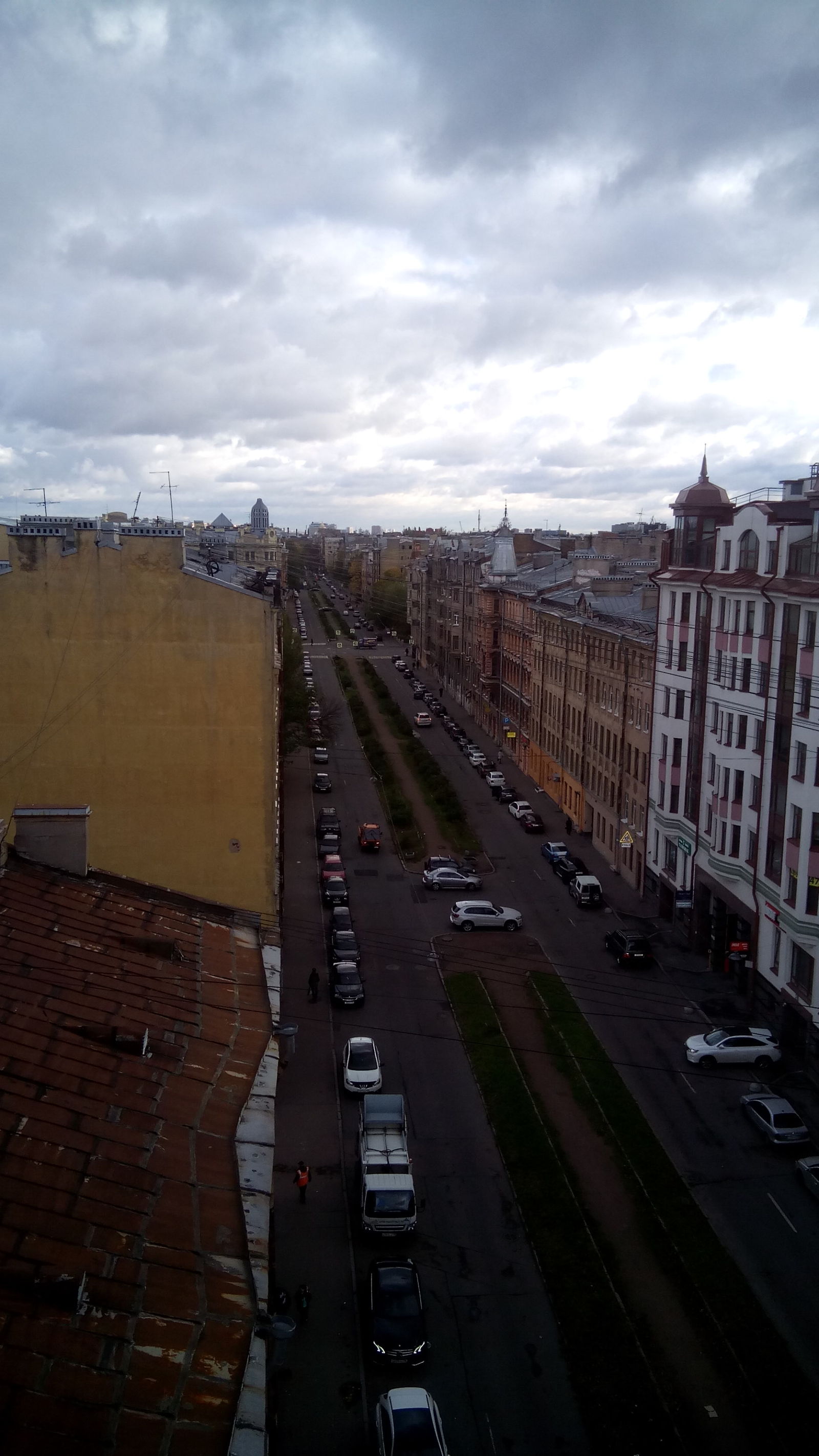 Photo from the roof. - My, Saint Petersburg, Vasilievsky Island, Photo, , Whisper, Longpost