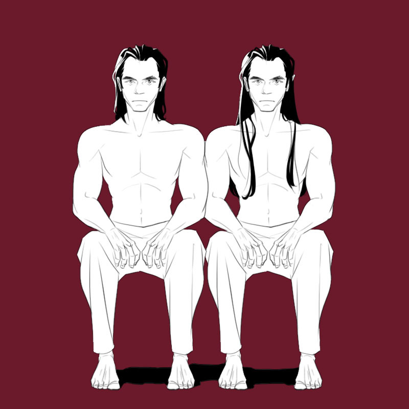 Elros and Elrond - The silmarillion, Brothers, Tolkien, People, Elves