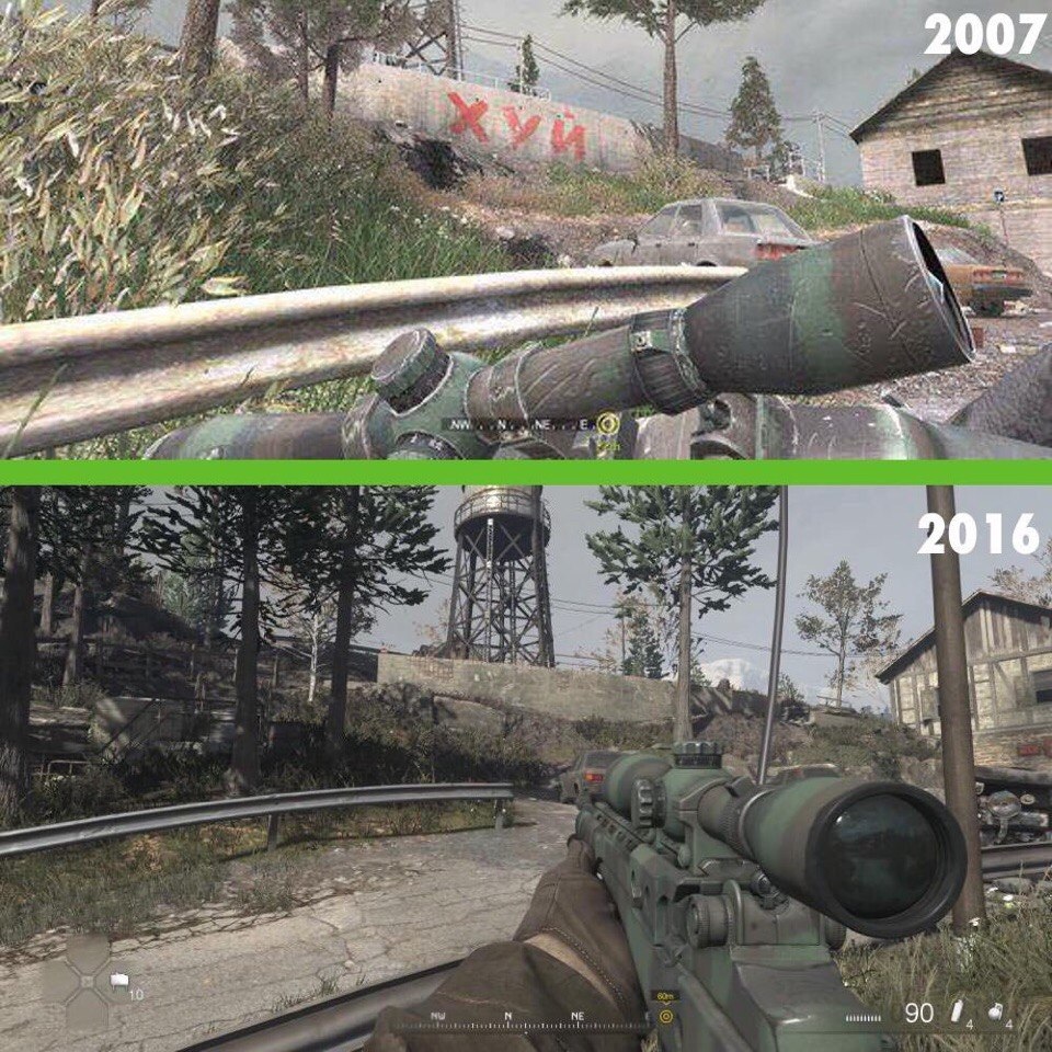 Give me back my 2007 - Screenshot, Games, Call of duty, Restoration, Mat