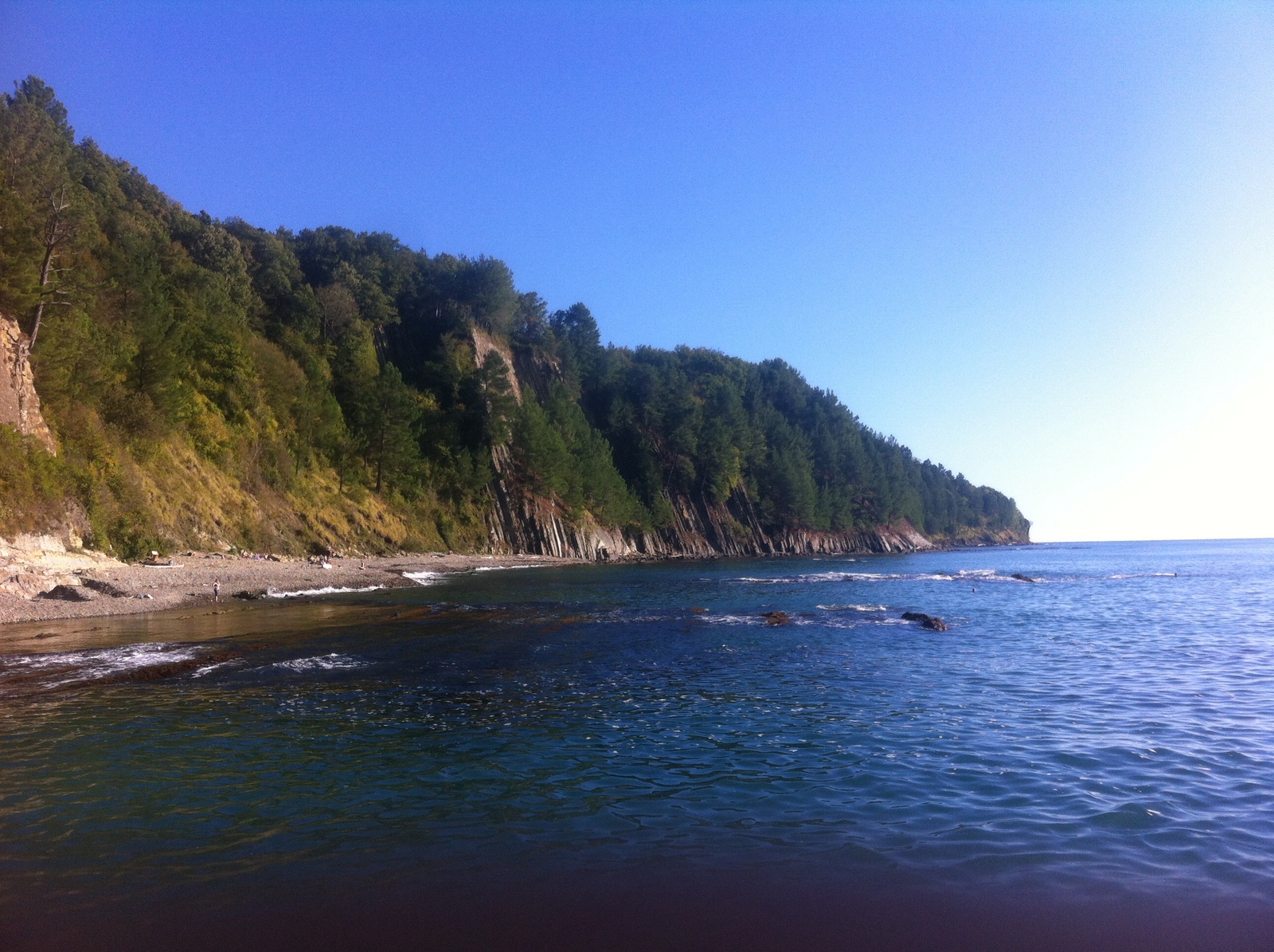 Kiseleva Rock - a natural monument of the Tuapse district of the Krasnodar Territory - My, , Kiselev Rock, My, Black Sea, Longpost, Photo, Text, Travels