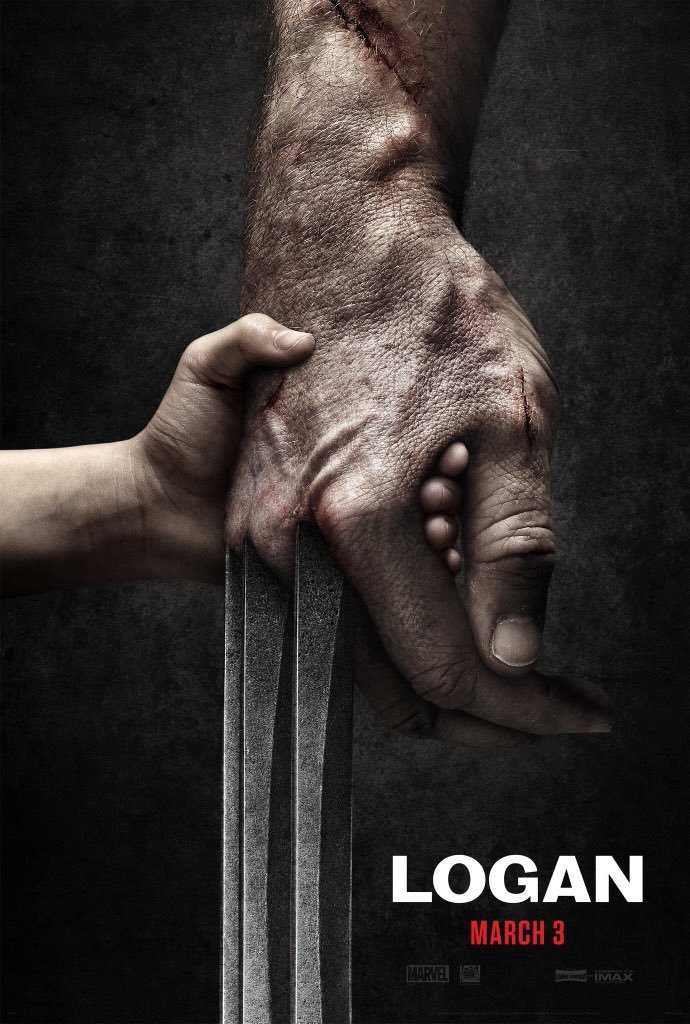 First poster for the third Wolverine movie, dubbed Logan - Poster, Movies, Wolverine, Wolverine X-Men, Marvel, X-Men, 2017, Logan