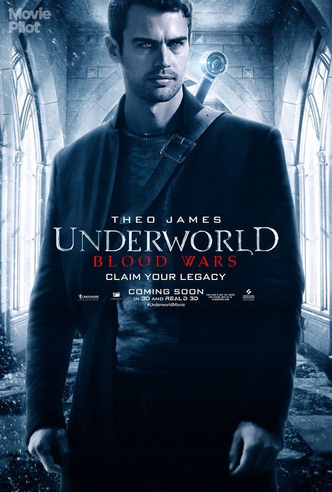 Published posters with the characters of the film Underworld: Blood Wars - , , Another world, , , Vampires, Werewolves, Longpost
