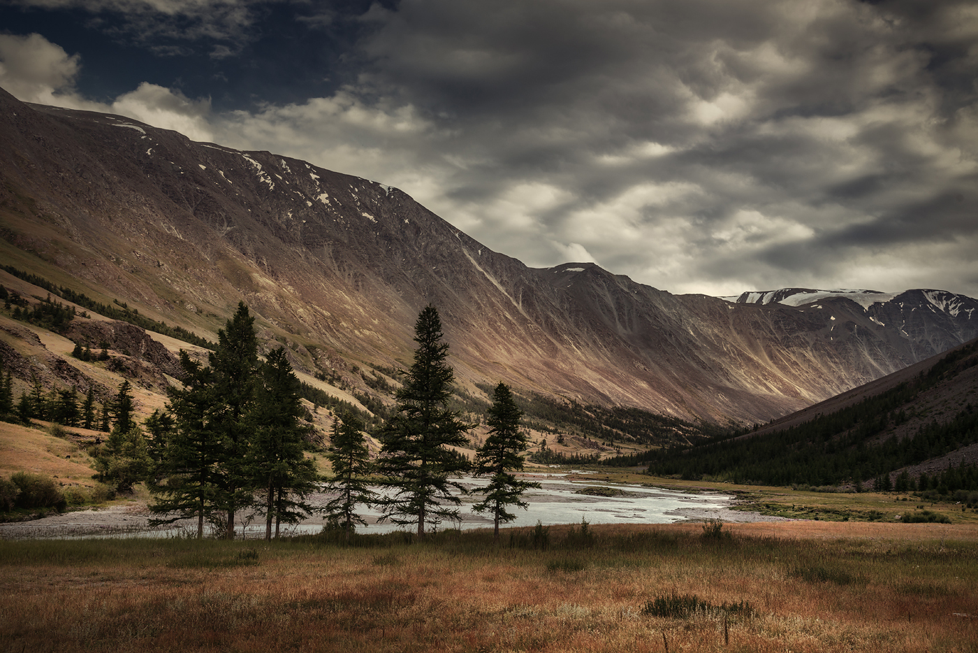 Altai - Altai, Nature, The nature of Russia, Russia, Kurai steppe, Severo-Chui Range, Aktru Gorge, Longpost, Altai Republic