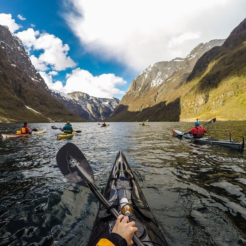 Stunning photos of the Norwegian fjords - Photo, Longpost, Norway, , , Kayak