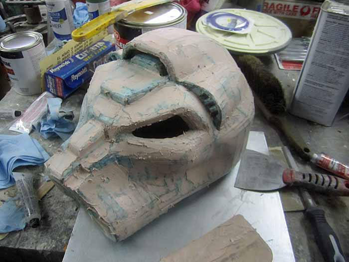 Terminator helmet - Warhammer 40k, Longpost, Helmet, Terminator, Craft, Manufacturing, 