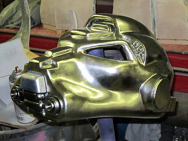 Terminator helmet - Warhammer 40k, Longpost, Helmet, Terminator, Craft, Manufacturing, 