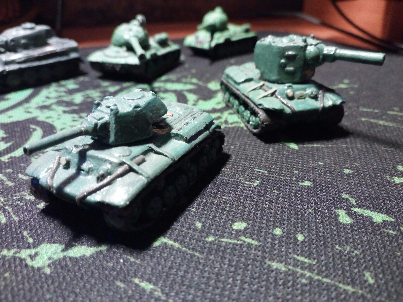 Plasticine Tanks - My, Handmade, Plasticine, Tanks, Technics, Weapon, Longpost