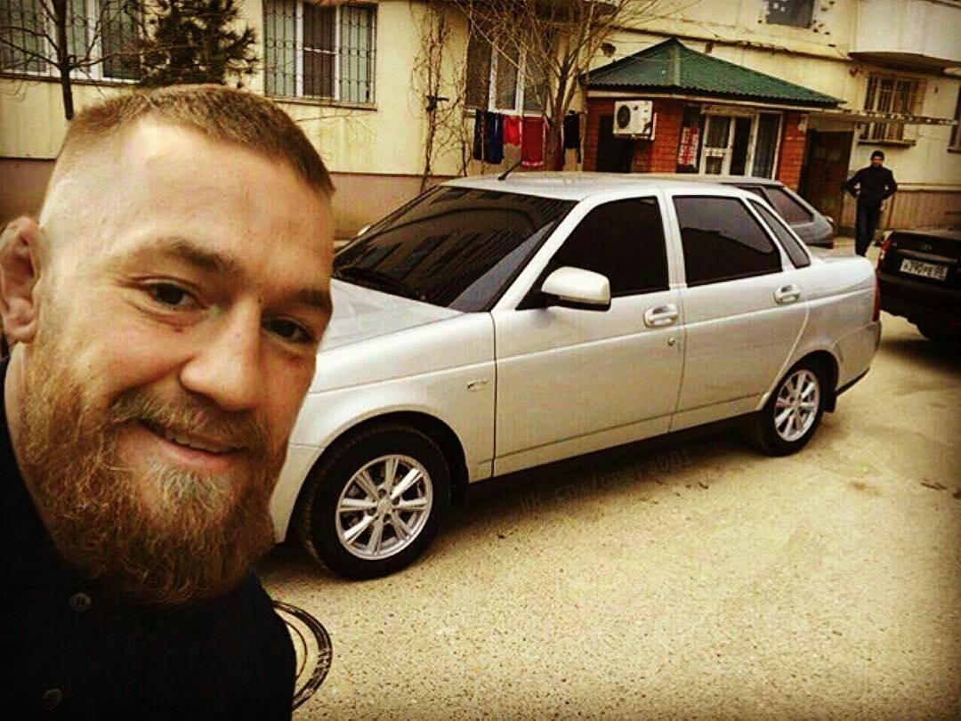 Conor McGregor in Makhachkala - Selfie, Photo, Conor McGregor, Makhachkala, Priora, Photoshop