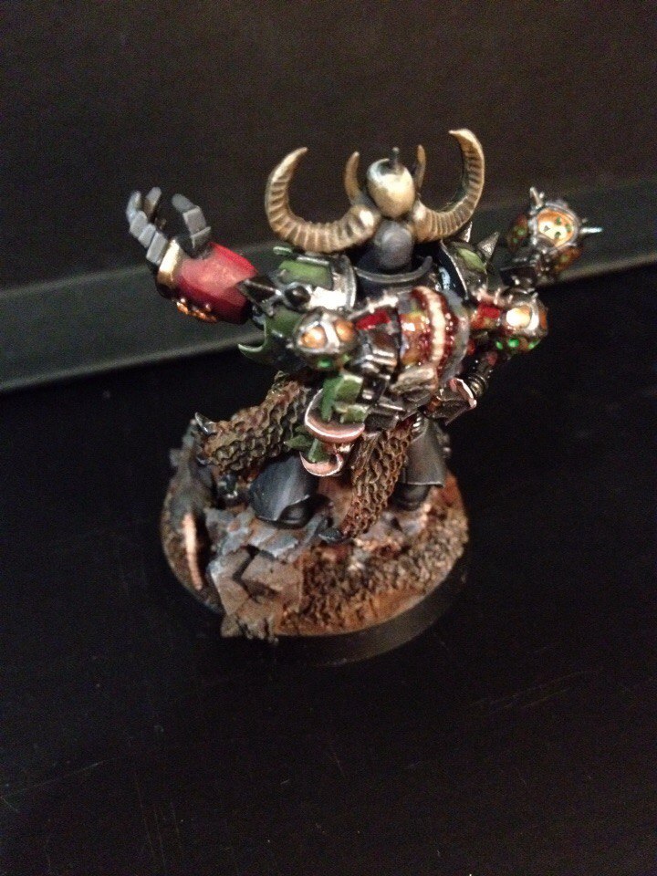 Lord of the Rat - My, Chaos space marines, Kitbash, Miniature, Warhammer 40k, Longpost, Miniature