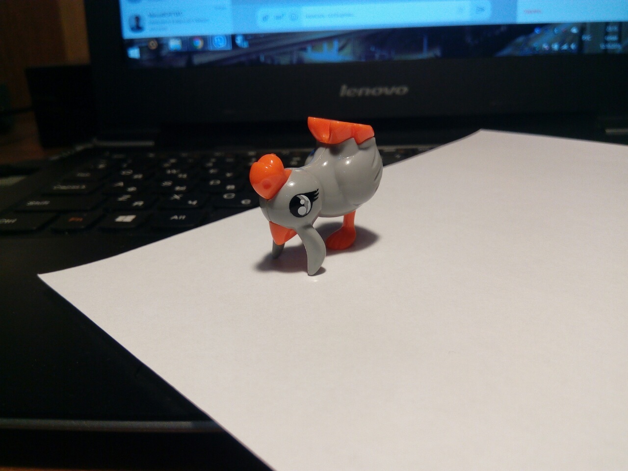 Pooping donkey or cock with tusks. - My, Kinder Surprise, , , Longpost