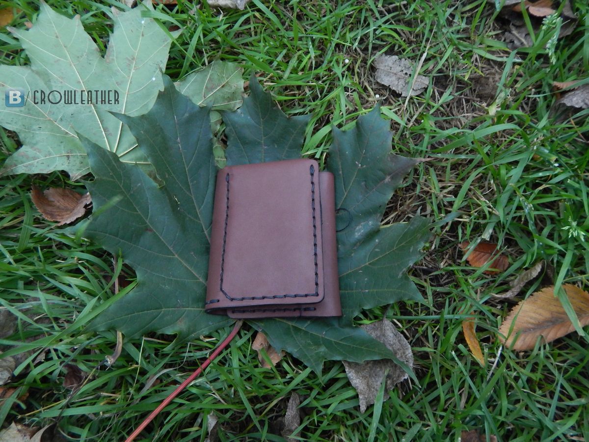 Walter Mitty wallet - My, Leather, Wallet, Wallet, Needlework, Handmade, Longpost, The Incredible Life of Walter Mitty