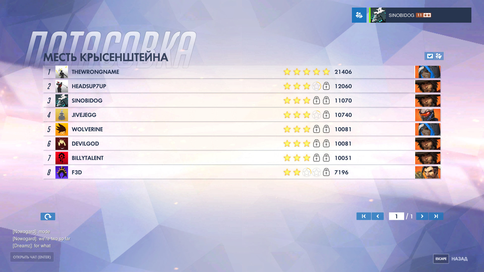 Оказалось что не все знают про статистику в Потасовке - Overwatch | Пикабу