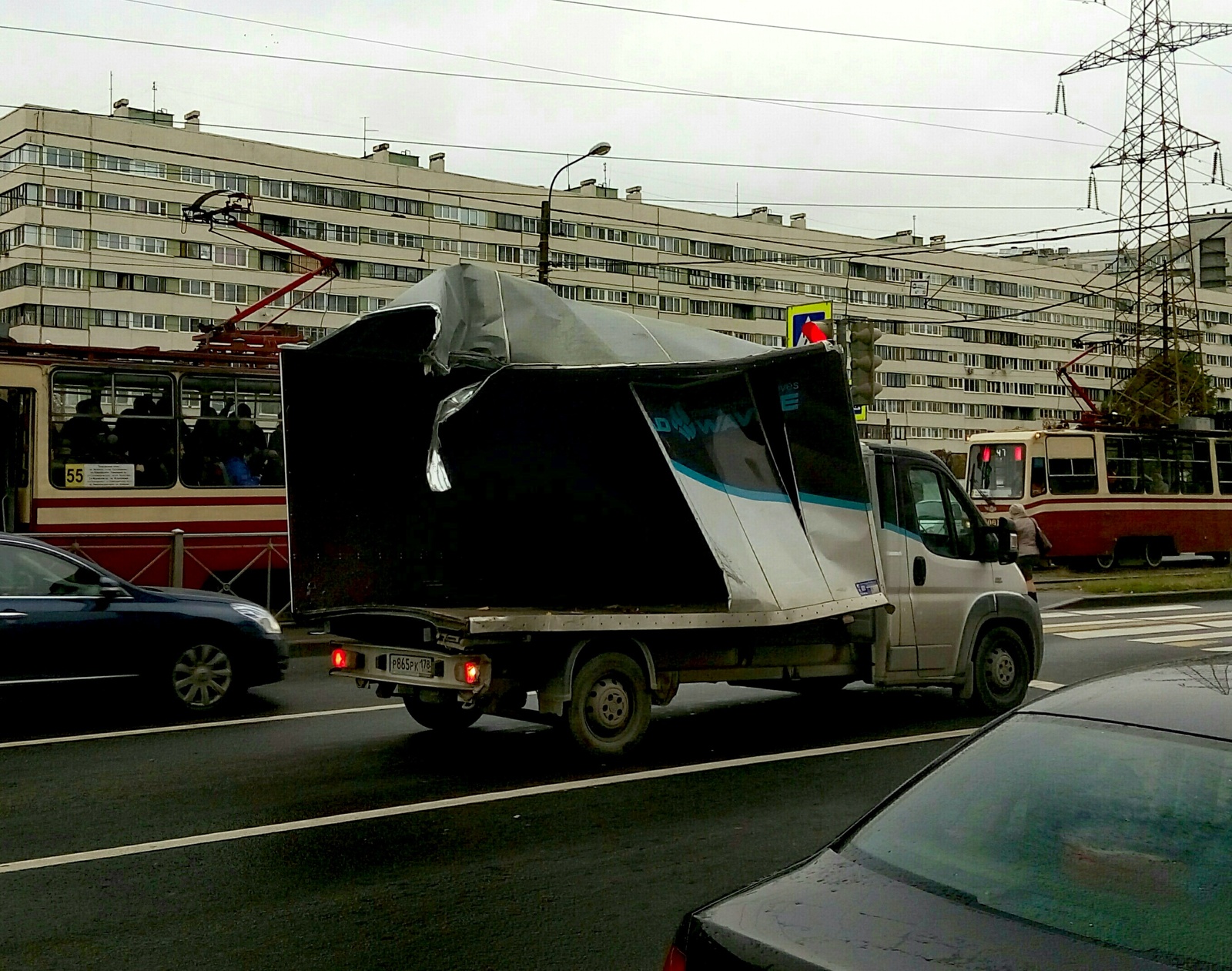 Someone bombed - My, Saint Petersburg, Gazelle, Bombanulo