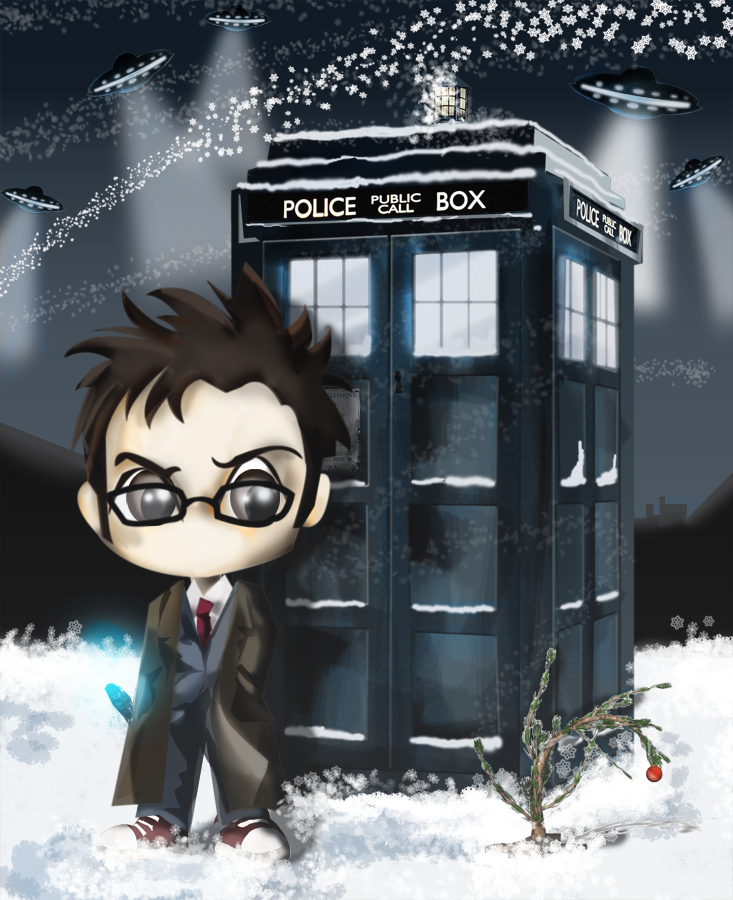 Doctor Who - Doctor Who, TARDIS, Sketch, GIF, Longpost