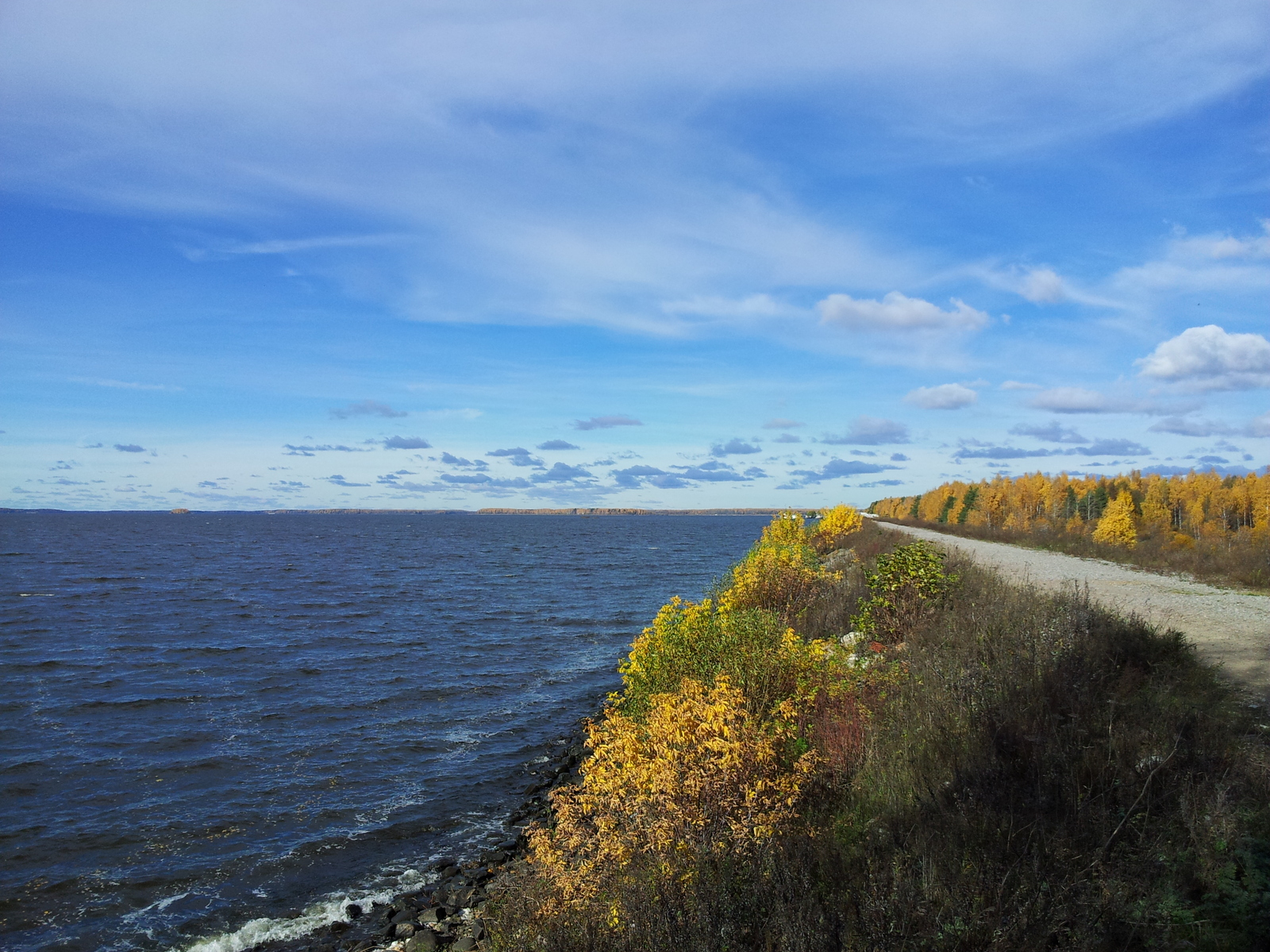 Dubna, 10/12/2013 - My, Dubna, Autumn, Photo, beauty, Open spaces