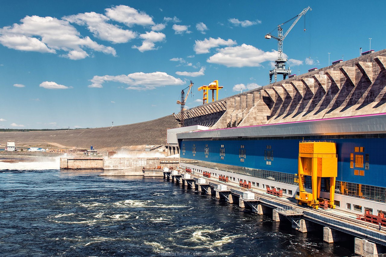 TOP 10 most powerful hydroelectric power plants in Russia. - World of building, Constructions, Building, Architecture, Russia, Energy, Hydroelectric power station, Informative, Longpost