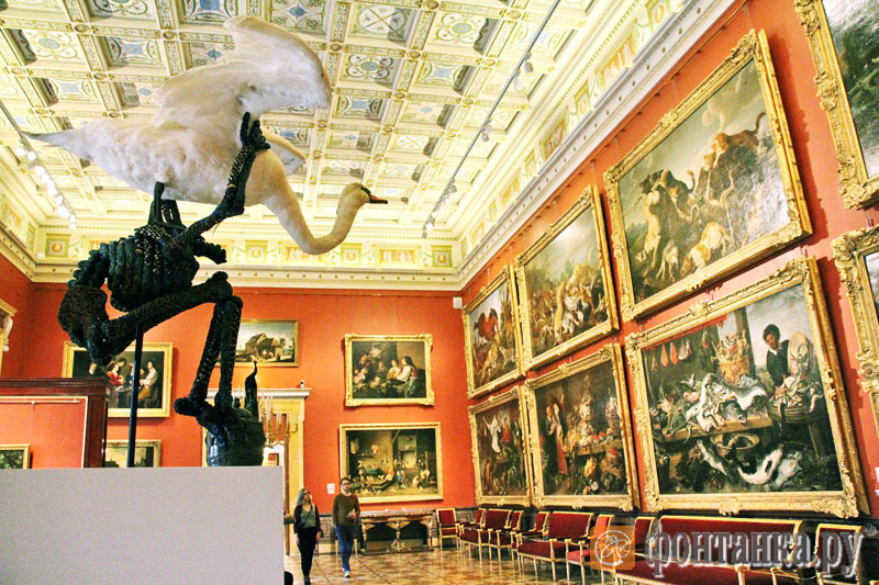 Hermitage trolls visitors with contemporary art - Hermitage, Exhibition, Modern Art, Longpost