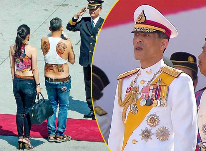 Netizens compared the future king of Thailand with Timati - Maha Vajiralongkorn, Thailand, King, Tattoo, Timati, Dudes, T-shirt, Stomach