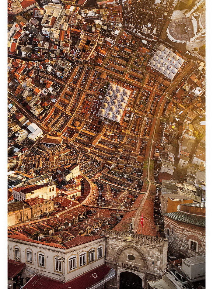 Vertical panorama - Istanbul, Drone, Панорама, Photoshop, Longpost