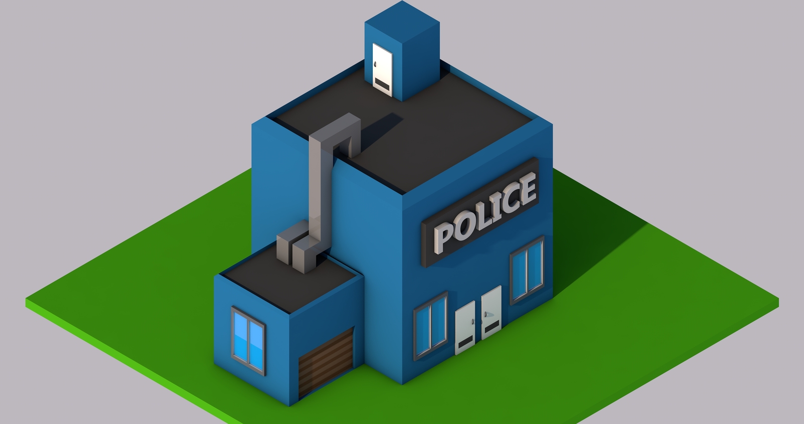 Help! - My, 3D, Cinema 4d, Isometric, Cool