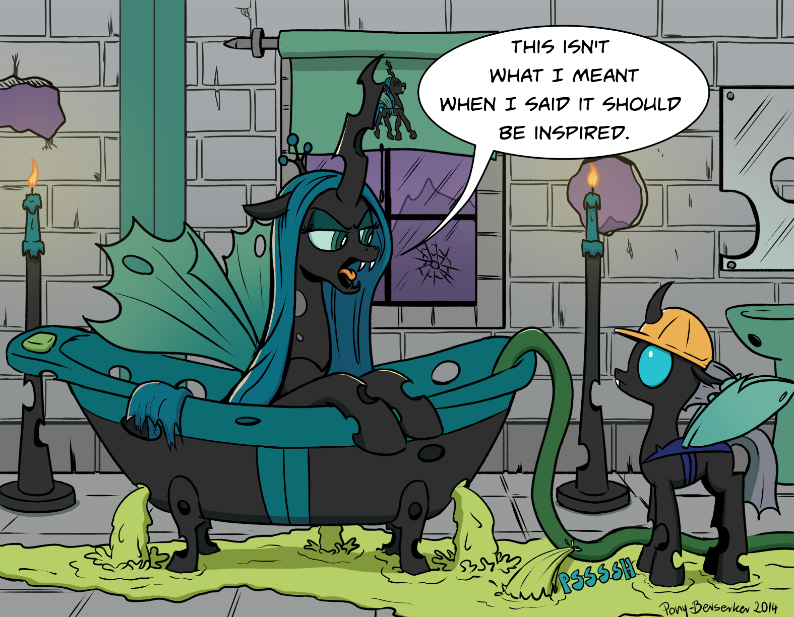 Inspiration. - My little pony, Queen chrysalis