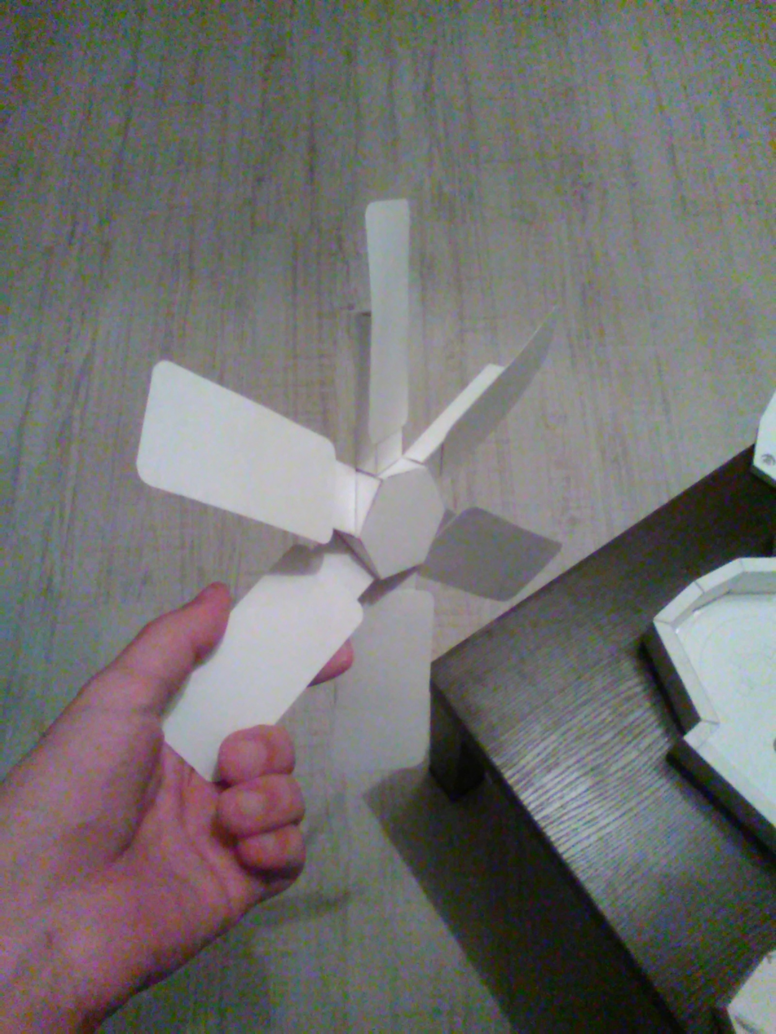 Engine V12 made of paper with elements of mechanics.Part II - My, Papercraft, V12, Video, Longpost