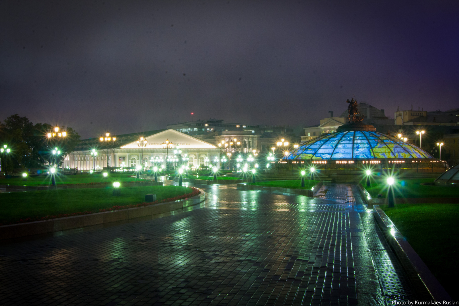 And some more night photos of Moscow on an old Canon 40D =) - My, Photo, Night, Moscow, The photo, Art, Longpost