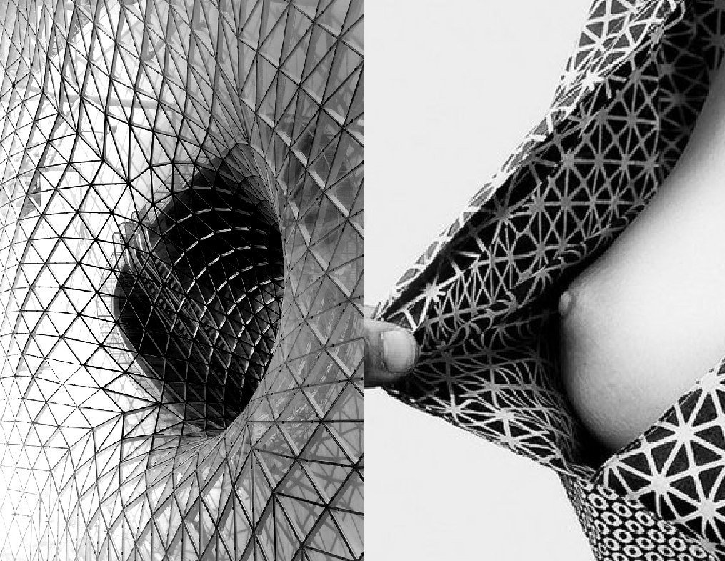 Parallels between porn and architecture (+18) - NSFW, , Art, Architecture, Porn, Talent, Amazing, Longpost