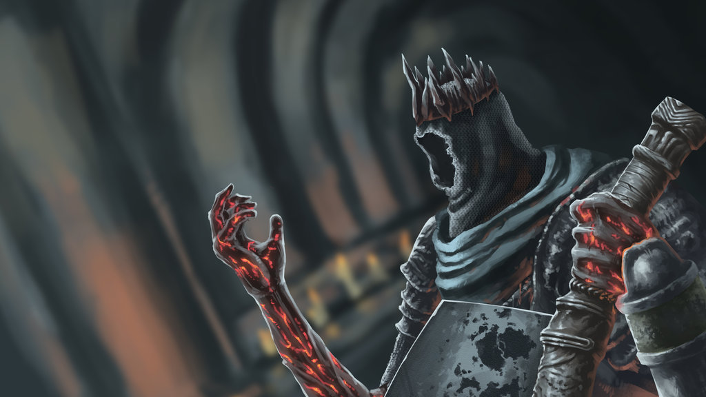 Yhorm... Old Friend... - Dark souls, Yhorm the Giant, Deviantart, Game art, Longpost