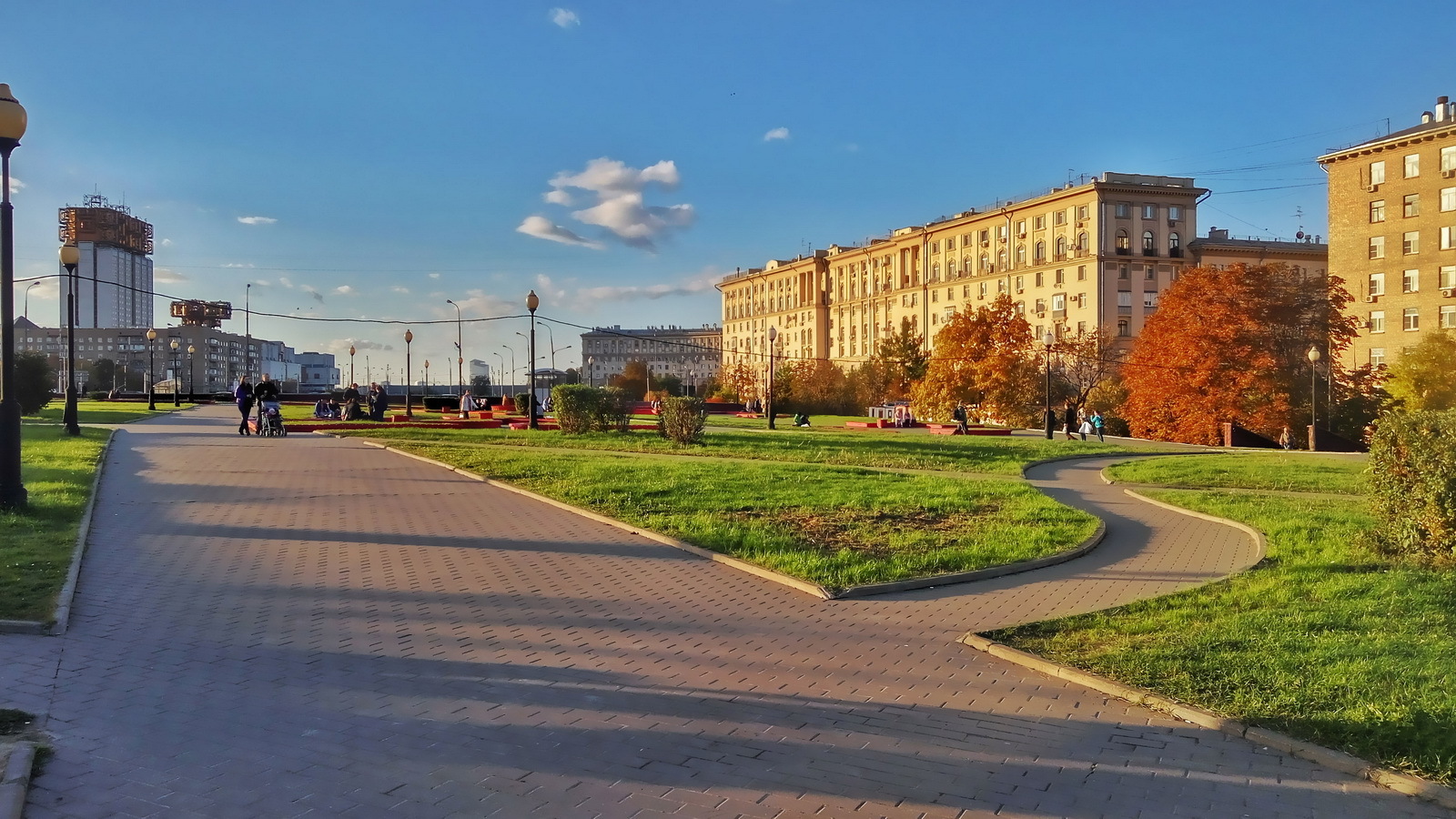 A little autumn - My, Autumn, Bitsevsky Park, Gagarin Square, Longpost