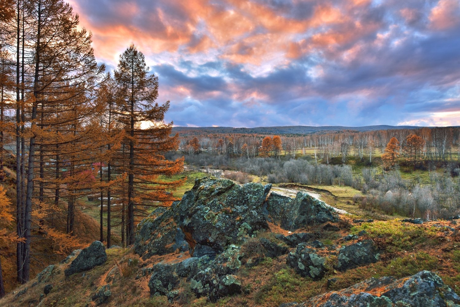 Фото Пейзажи Природы России Осень