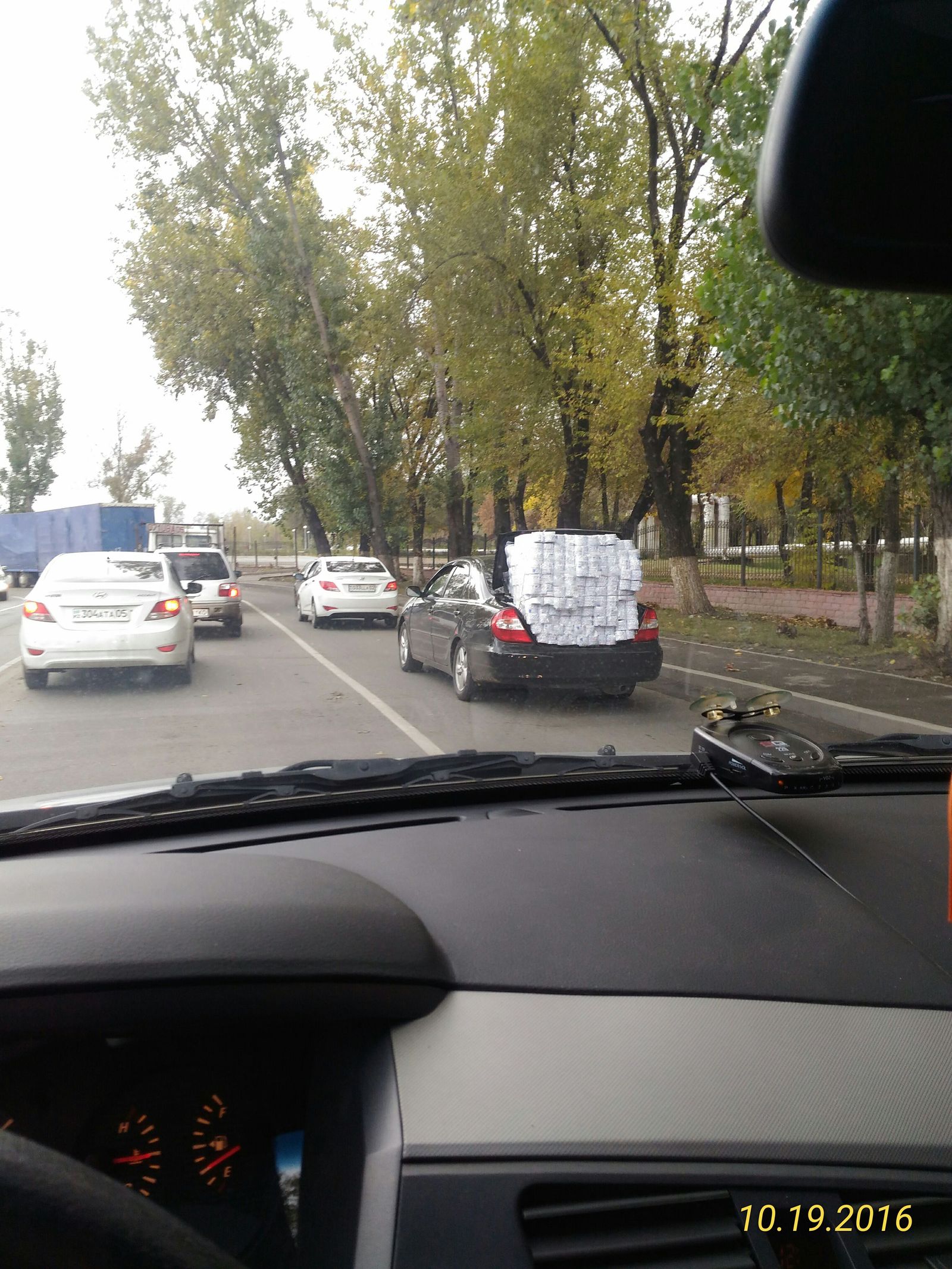 Asshole on the streets of Almaty - My, Almaty, Images, Asshole, Mad Max: Fury Road