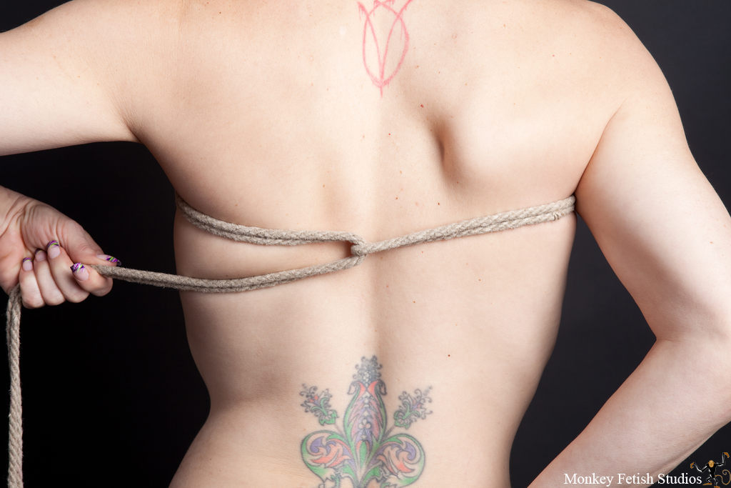 Another chest strap. - NSFW, BDSM, Shibari, Bondage, Pleasure, Daytime, Longpost