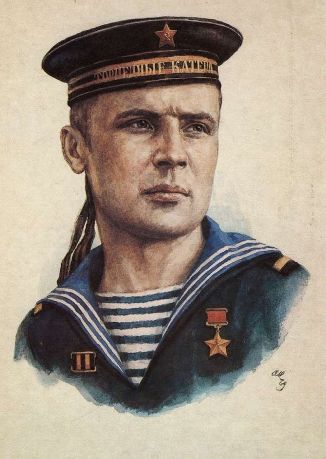 Victor Dmitrievich Kuskov (1924-1983) - , Sailor