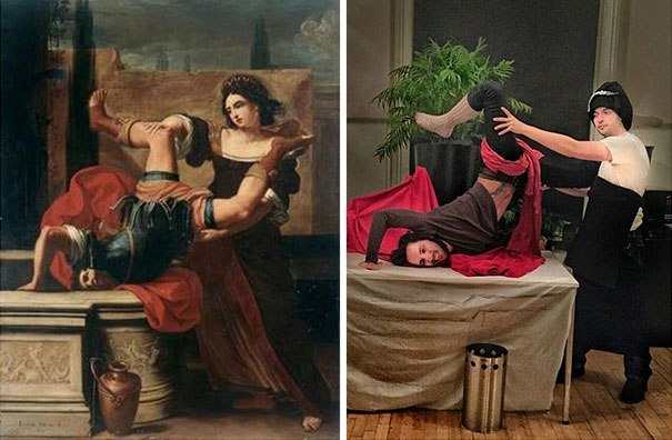 When you are very creative. - Photo, Painting, Parody, Longpost