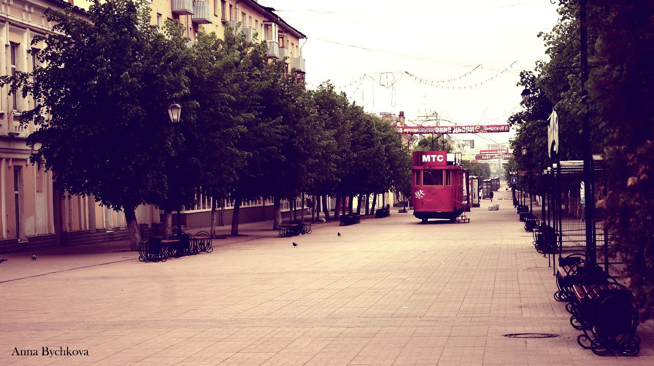 The life of a tram in the center of Tver. - Tram, Tver, , Longpost, Everlasting memory