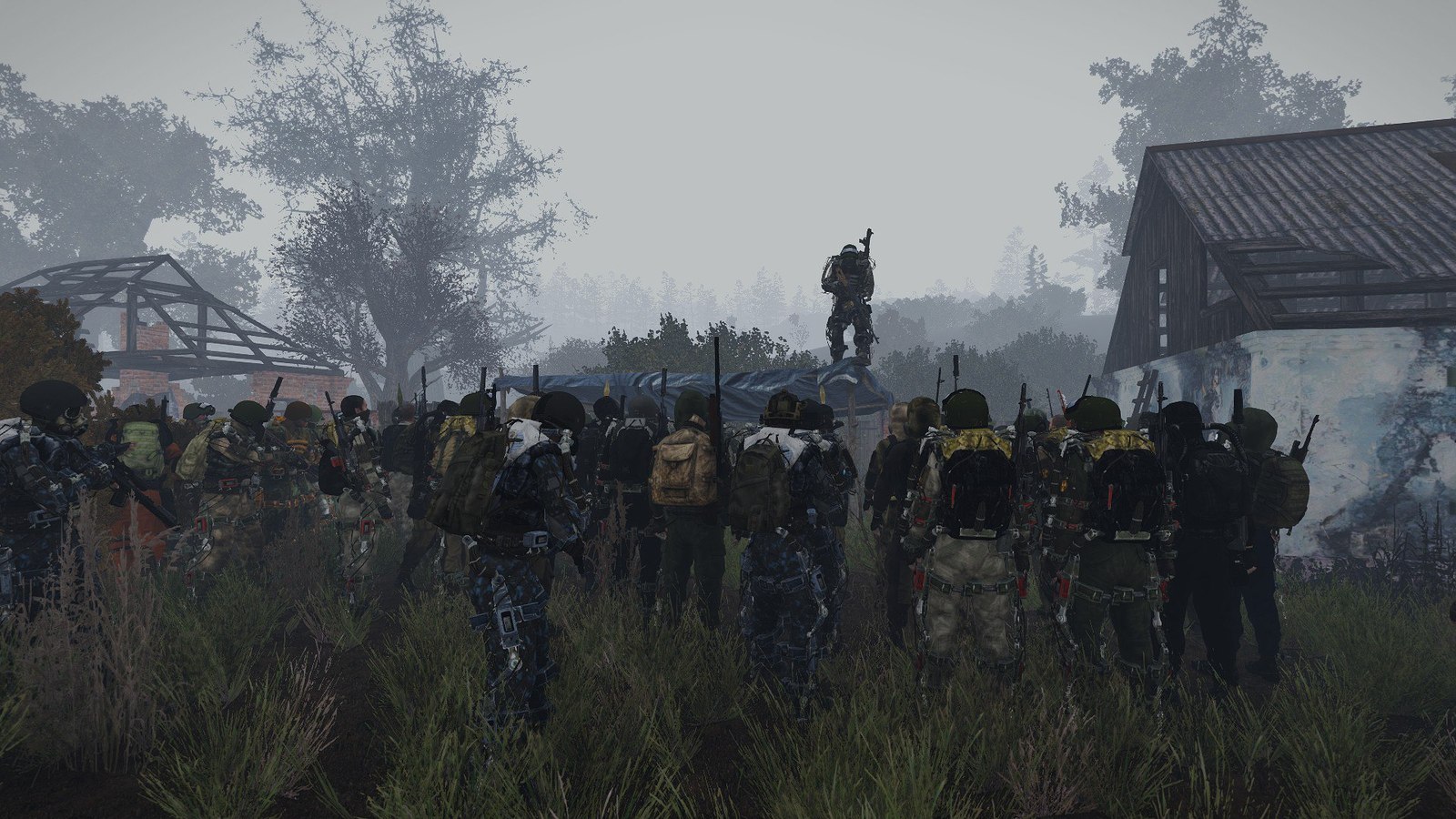 ArmStalker RP. Briefing with stalkers before breaking through the barrier. - Stalker, Arma 3, Armstalker, Fashion, Games, Gamers