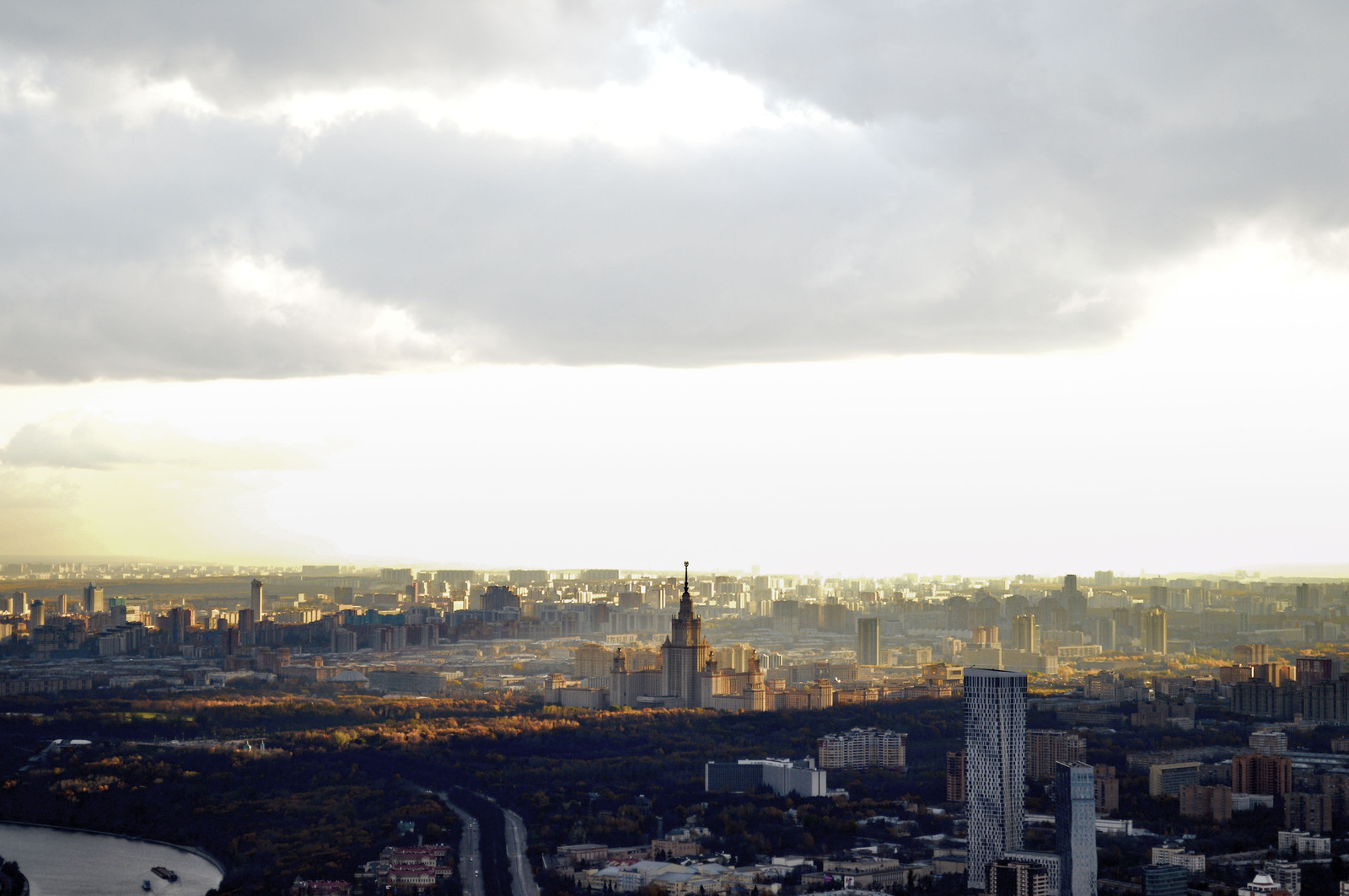 Москва на ладони - Моё, Фотография, Панорама, Москва, Вид, Длиннопост