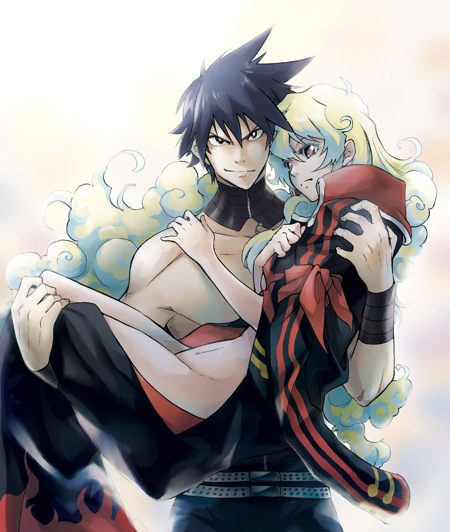 Nya and Simon - Anime, Art, Anime art, Gurren lagann