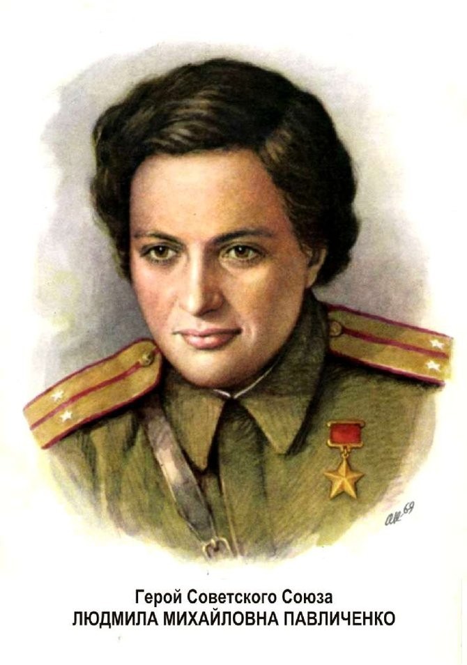 Lyudmila Mikhailovna Pavlichenko - , Snipers