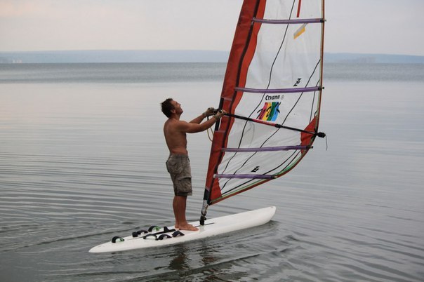 When the soul asks - Novosibirsk, Windsurfing, Cold