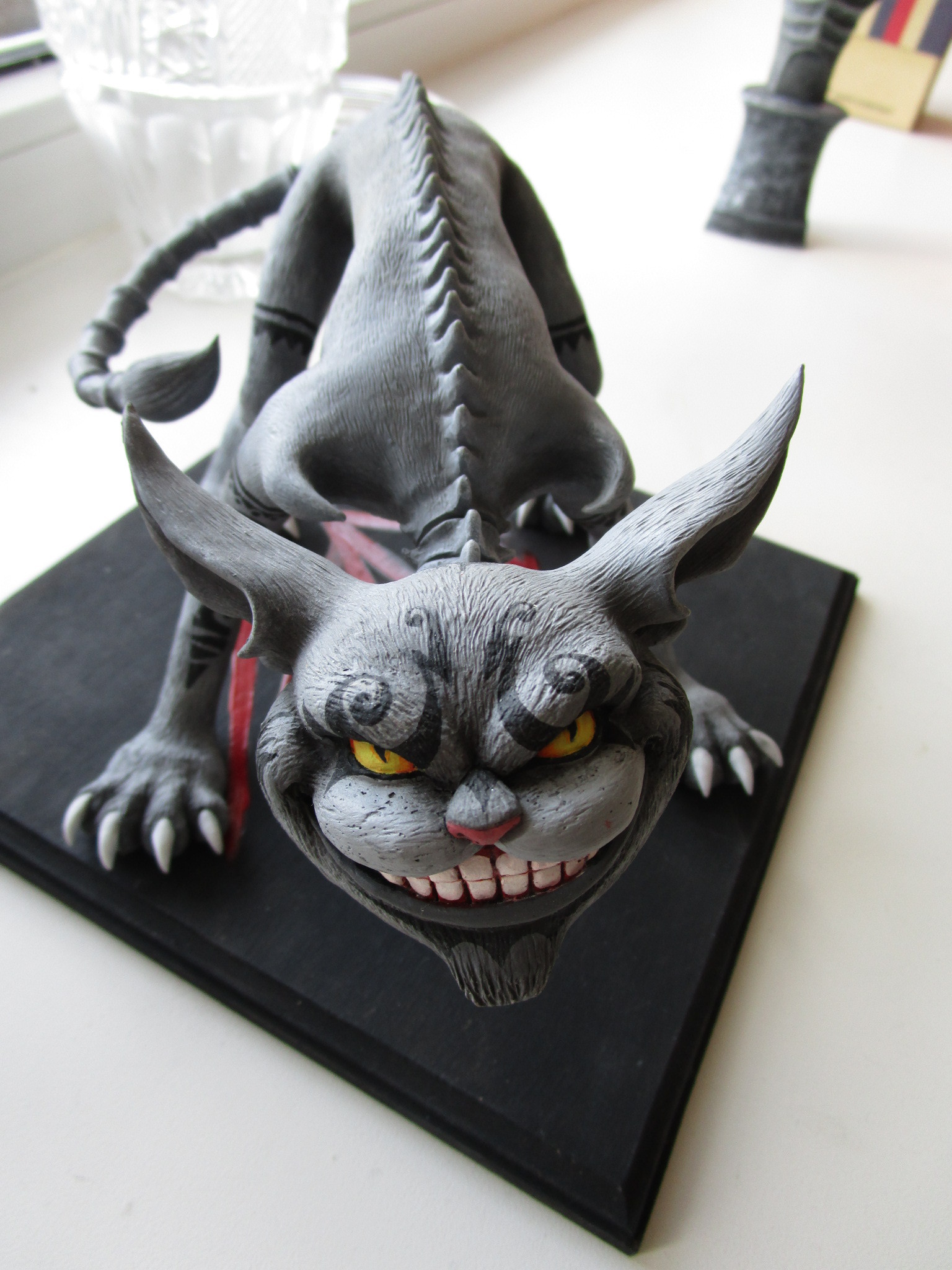 Cheshire family :) - My, Cheshire Cat, Alice: Madness Returns, Polymer clay, Nooboslowpokopanda, Longpost