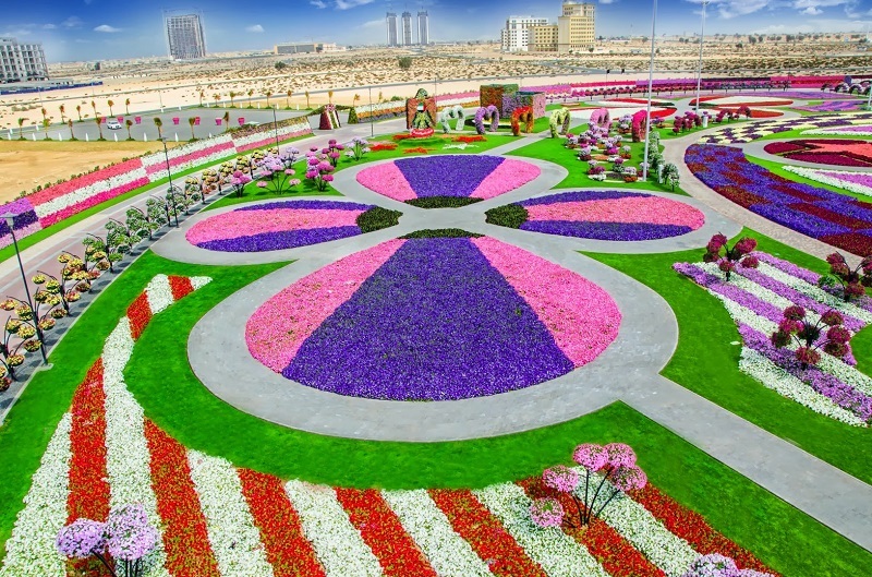 Flower Miracle Park in Dubai - Dubai, Flowers, The park, Longpost