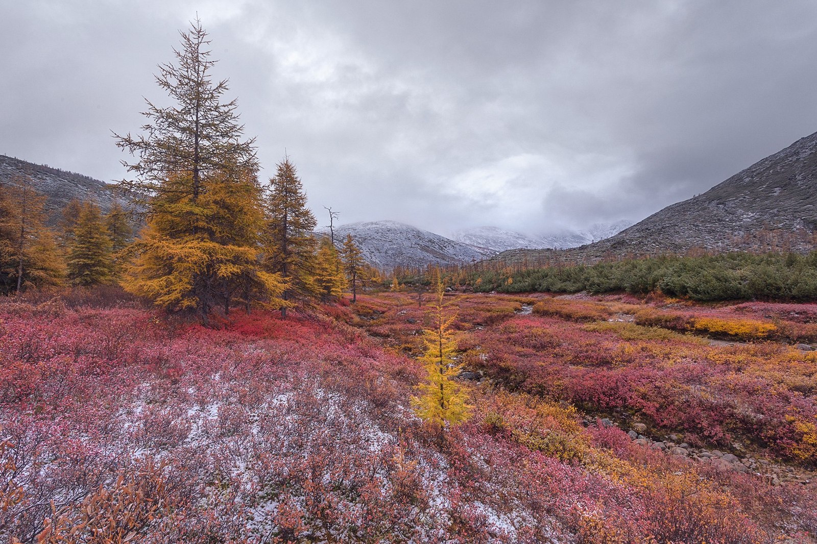 Autumn in Kolyma - Kolyma, Autumn, Russia, Nature, Landscape, Photo, The photo, Gotta go, Longpost