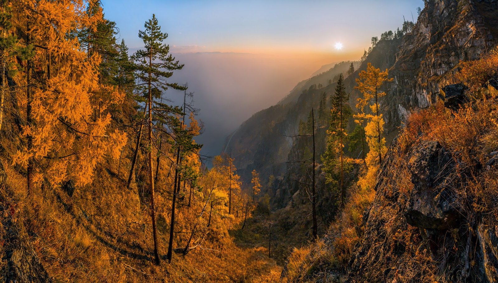 Autumn on Baikal - Lake, Baikal, Autumn, Nature, Landscape, Russia, Photo, The photo, Longpost