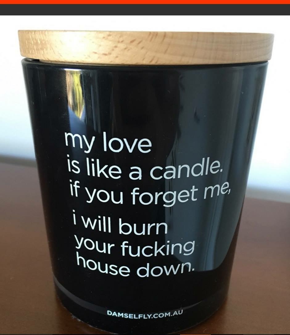 My love is like a candle... - Romance, Candle, Love