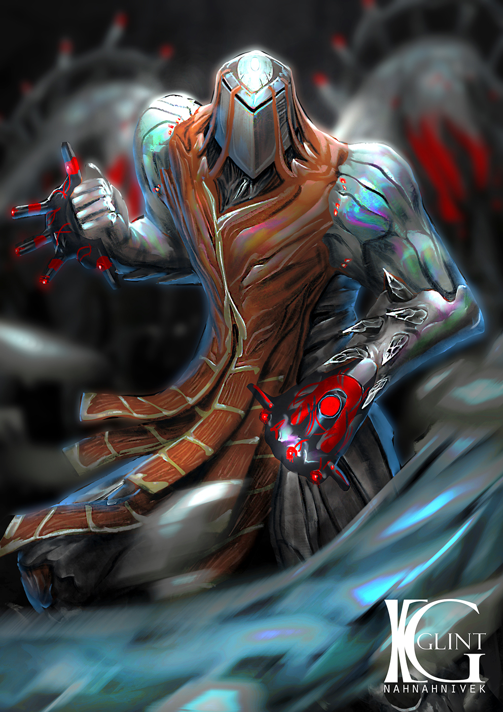 Warriors of blade and gun - Warframe, Art, Games, Longpost, Kevin Glint