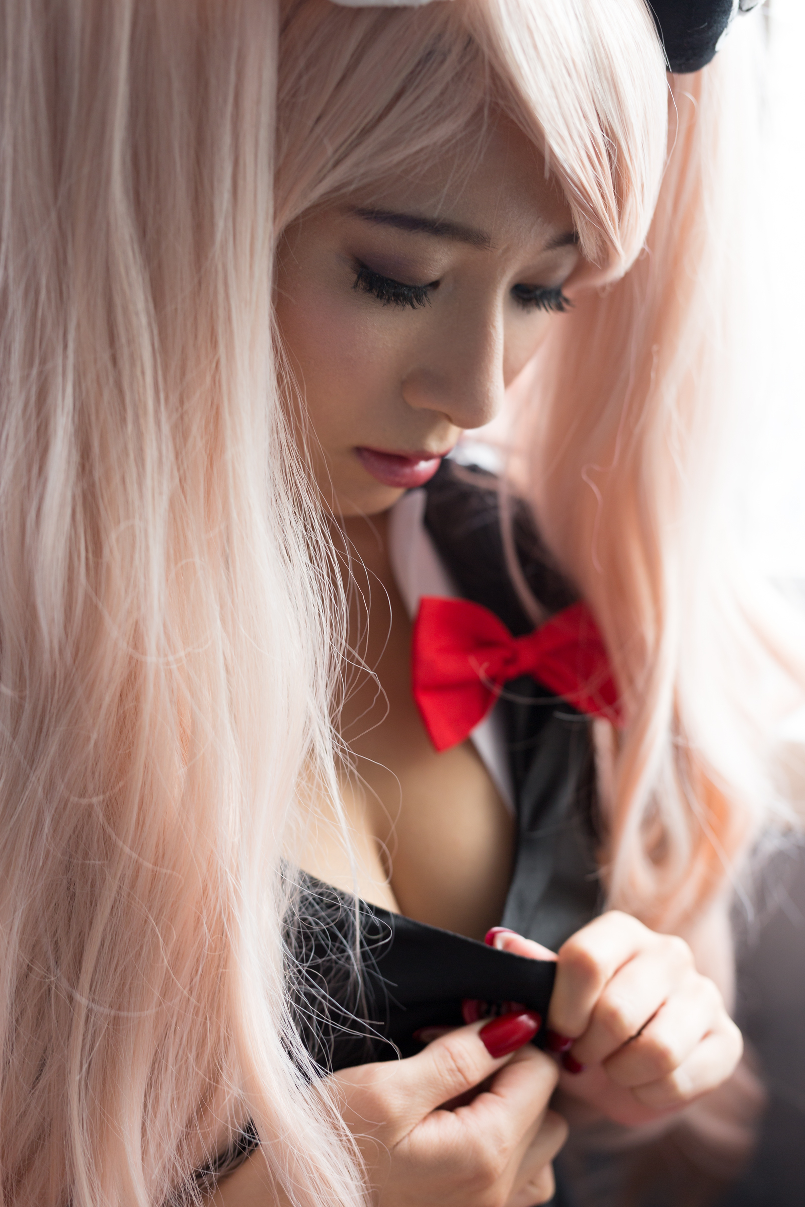 Junko Enoshima (Danganronpa) - NSFW, Cosplay, , Danganronpa, Junko Enoshima, , Asian, Longpost