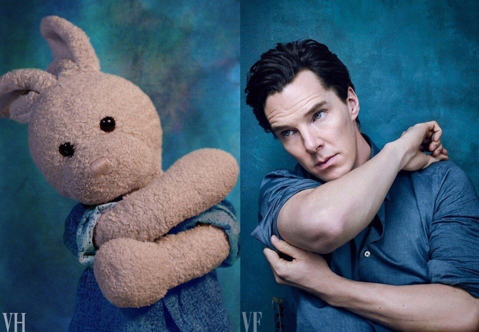 Plush parody of Cumberbatch's photo shoot is the best thing you'll see today - Benedict Cumberbatch, PHOTOSESSION, Sherlock Holmes, Longpost