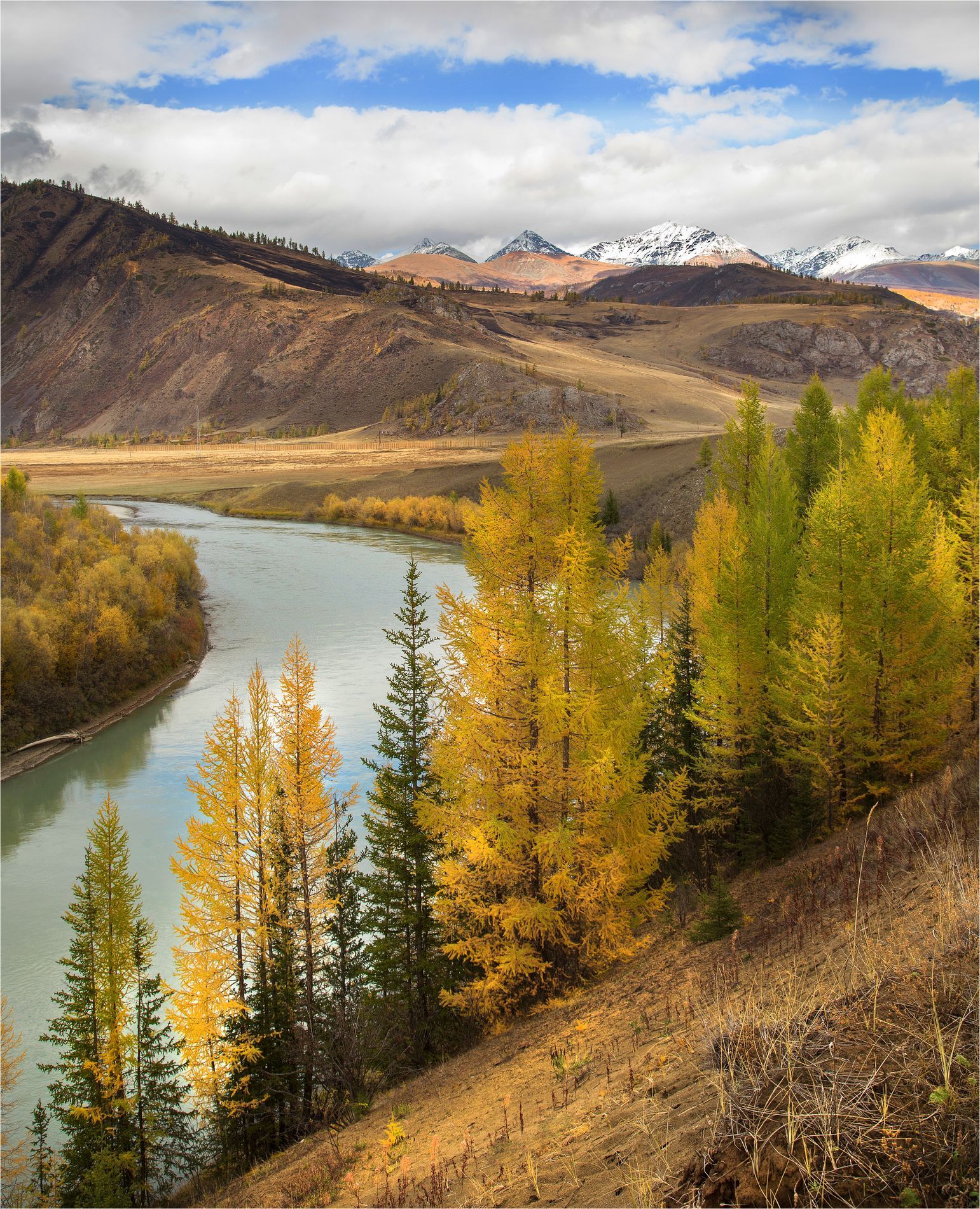 Altai - Altai, Autumn, Nature, Russia, Photo, The photo, , Longpost, Altai Republic